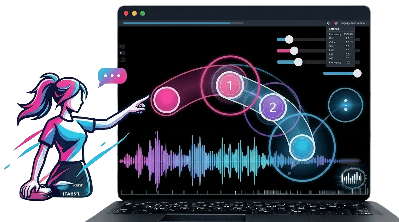 Melokai rhythm mapping studio with AI assistant